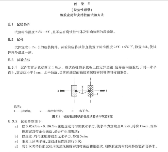 橡胶密封带夹持性能试验机